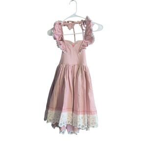 7 Dollcake Embroidered Halter Dress